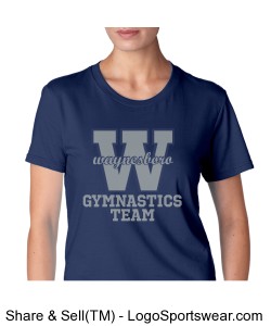 Adult Waynesboro Team T-shirt Design Zoom